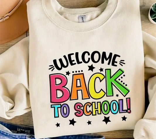 ✨Decal Only: Welcome Back to School
