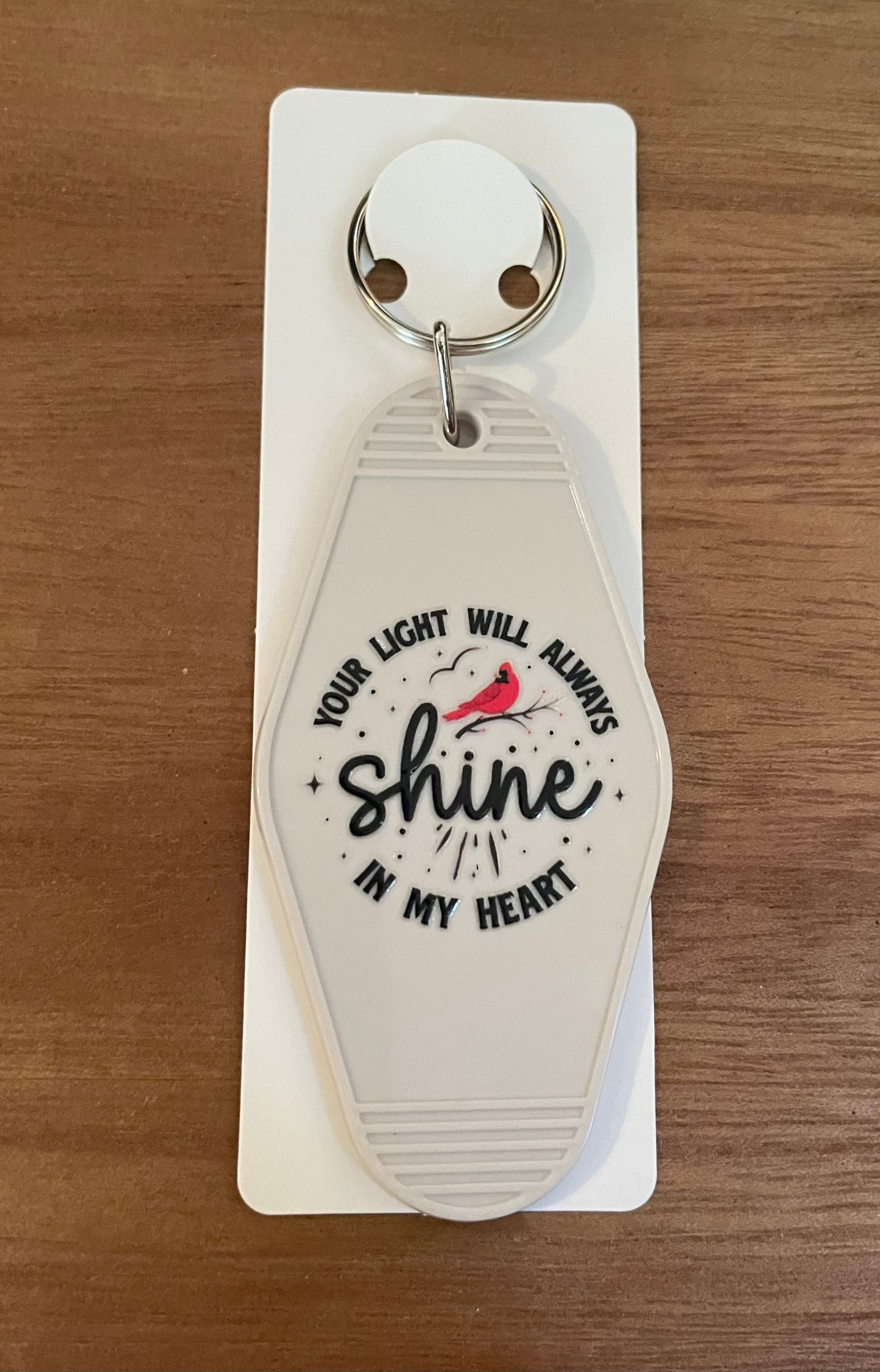 Hotel Keychain: Cardinals