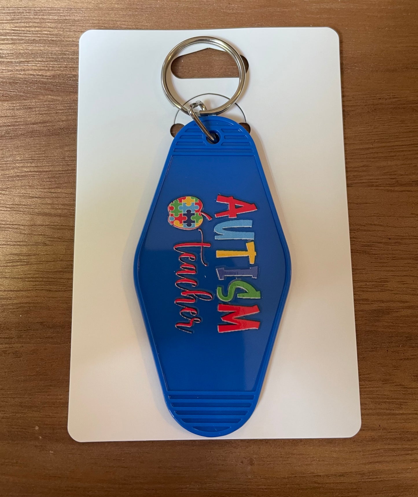 Hotel Keychain: Autism