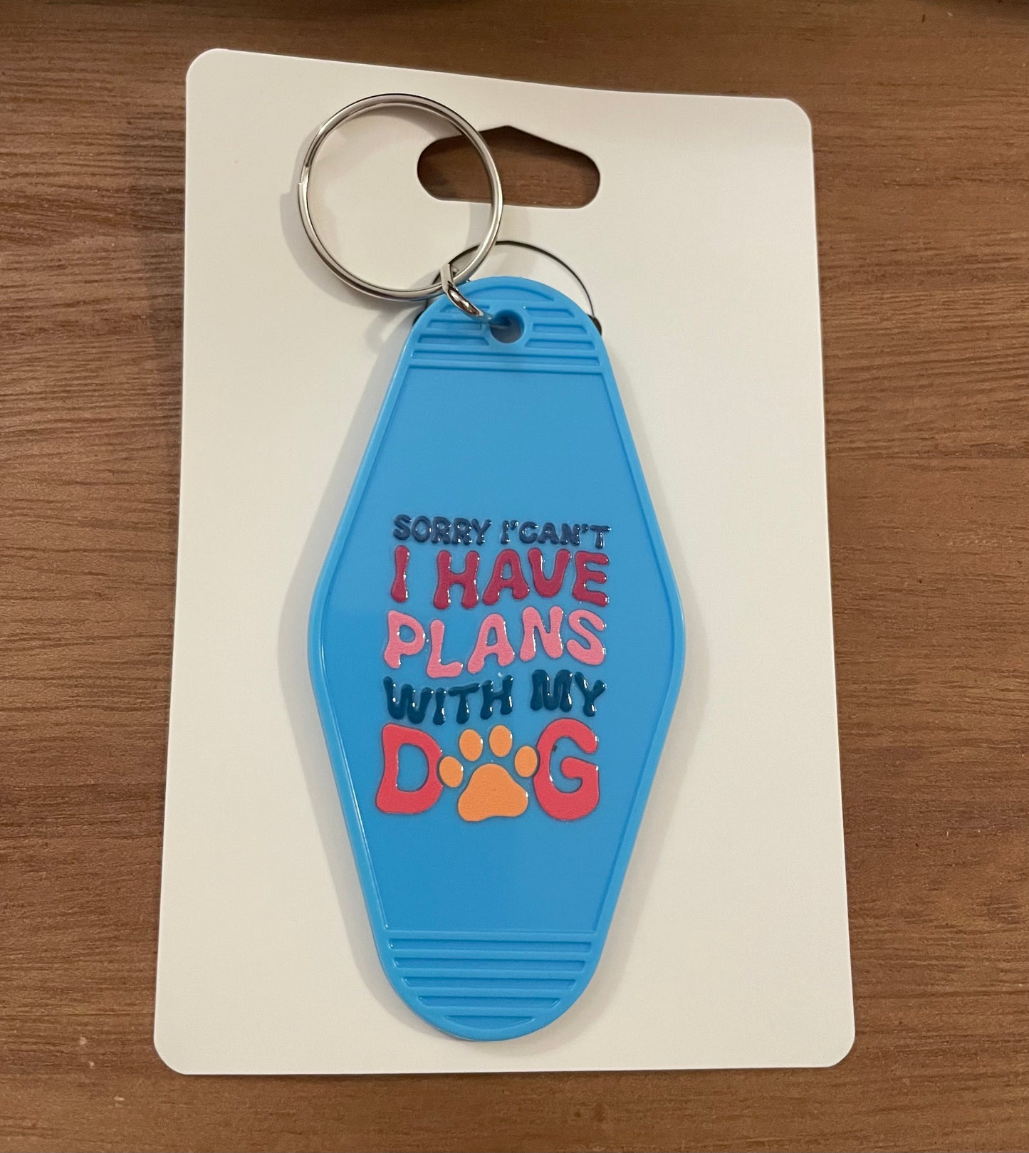 Hotel Keychain: Dog Themed