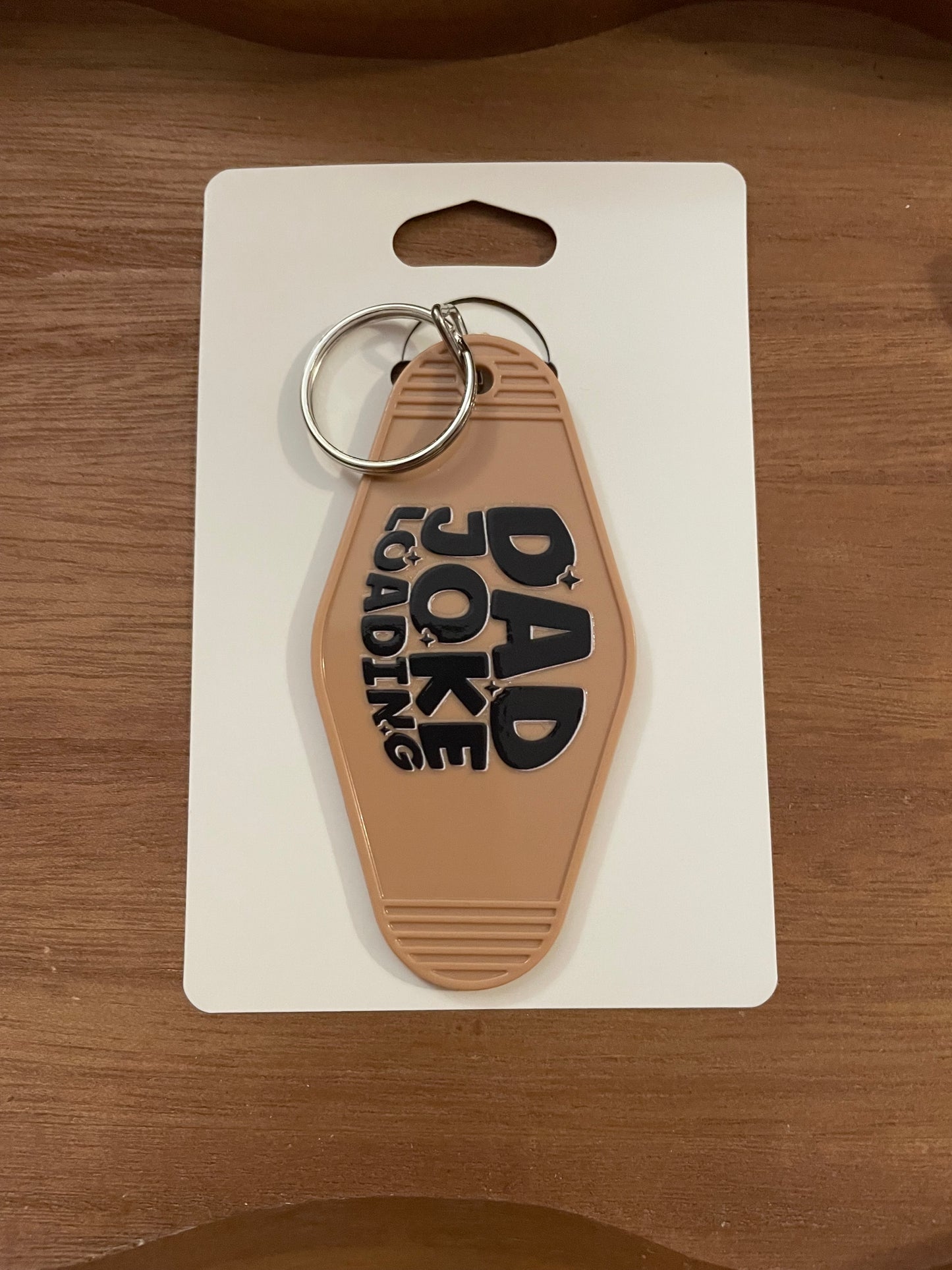Hotel Keychain: Dad Themed