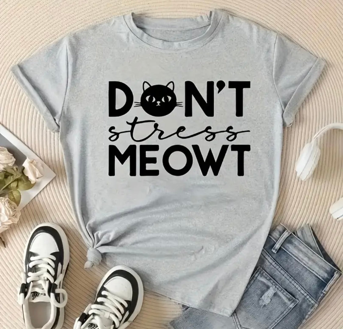 Decal Only: Don’t Stress Meowt