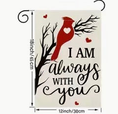 Garden Flag: I Am Always With You