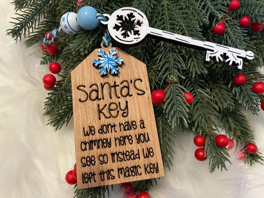 Ornament: Santa’s Key