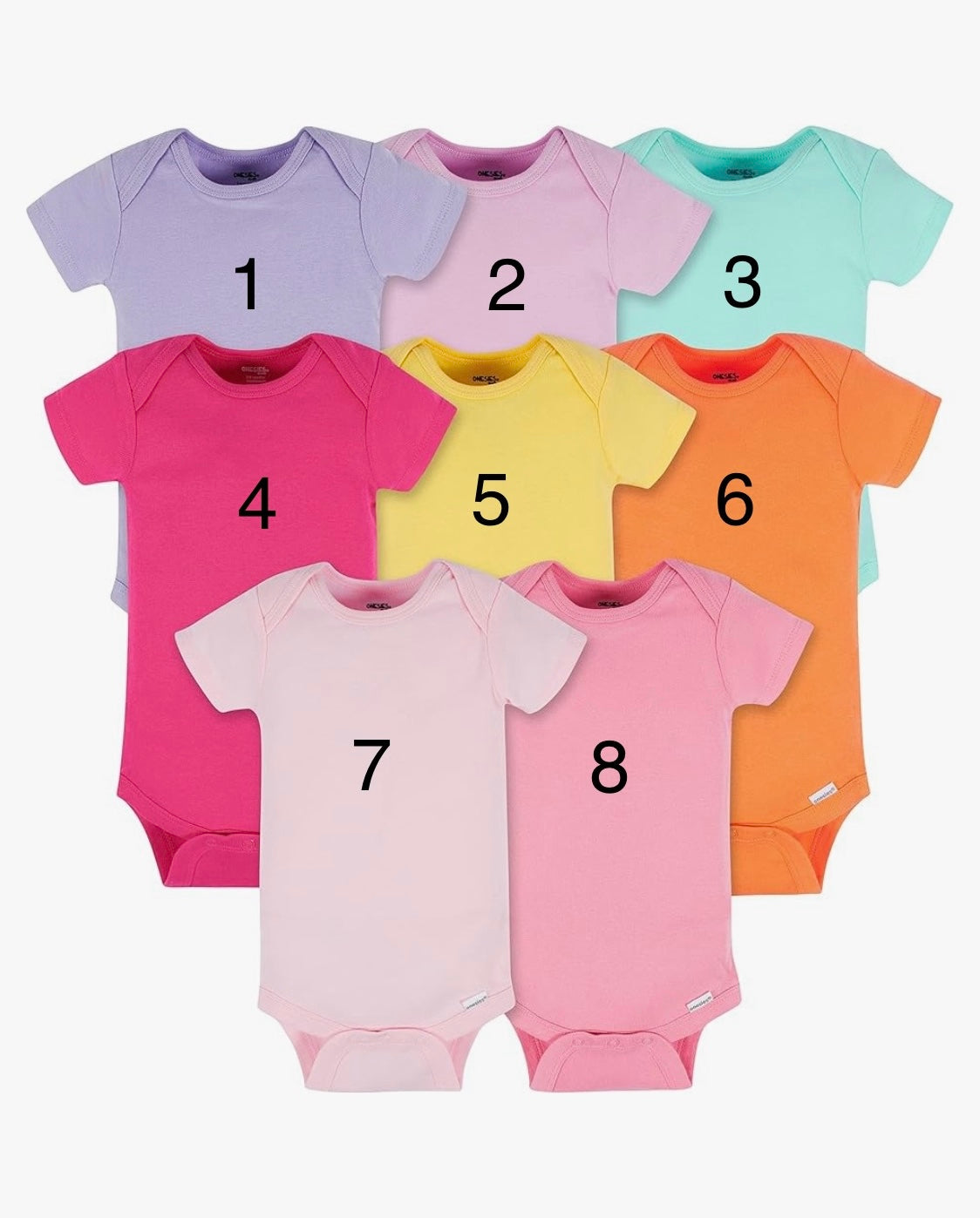 Onesie (Pastel): Personalize It!