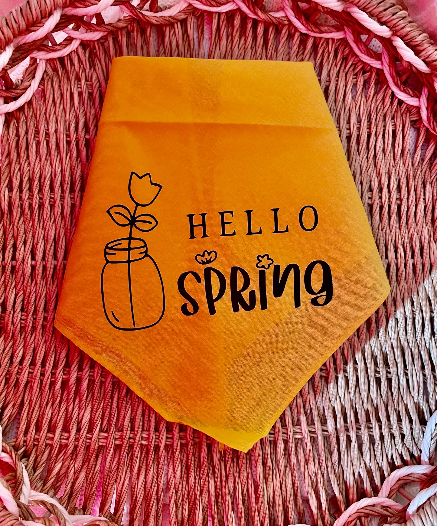 Pet Bandana: Easter/Spring
