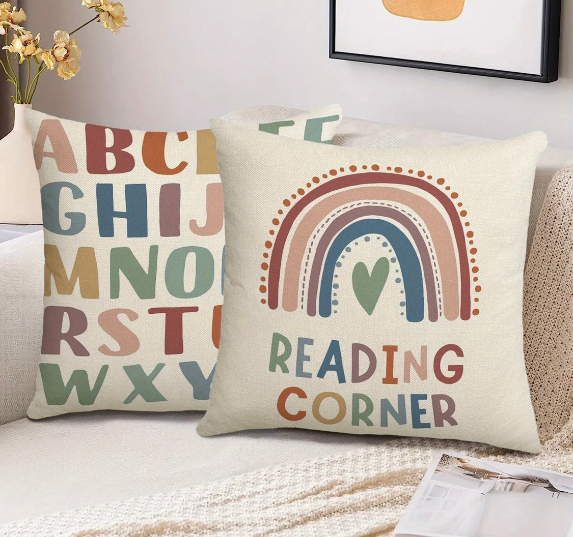 Pillowcase: Alphabet/Reading Corner