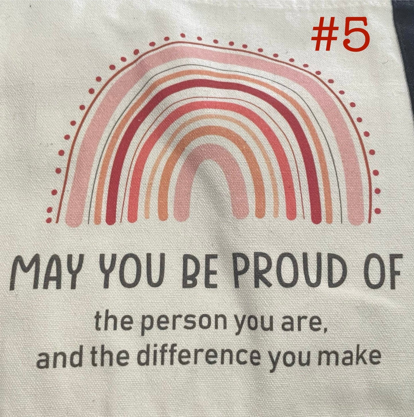 Teacher Inspirational Tote