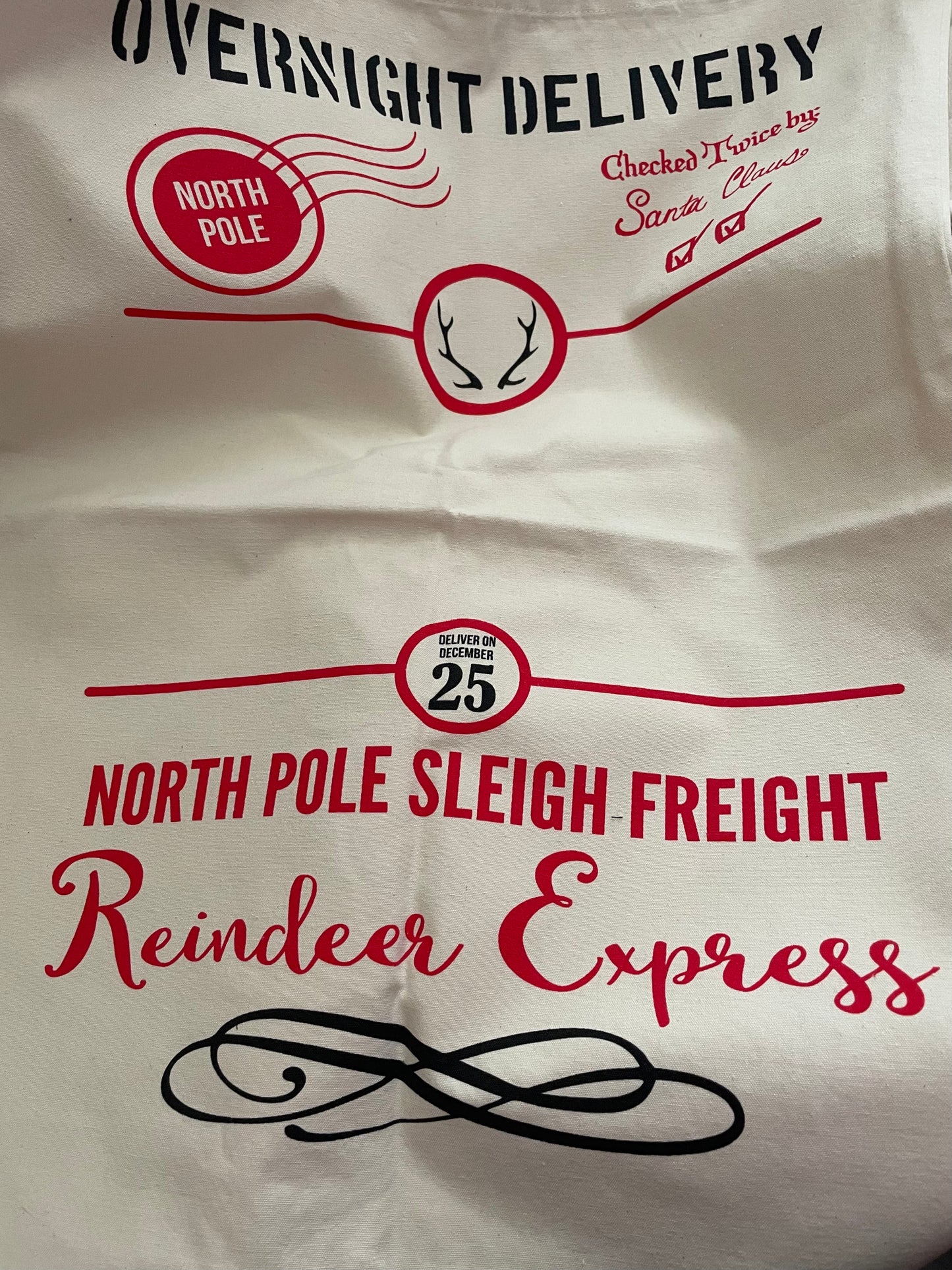 Christmas: Customizable Santa Sack