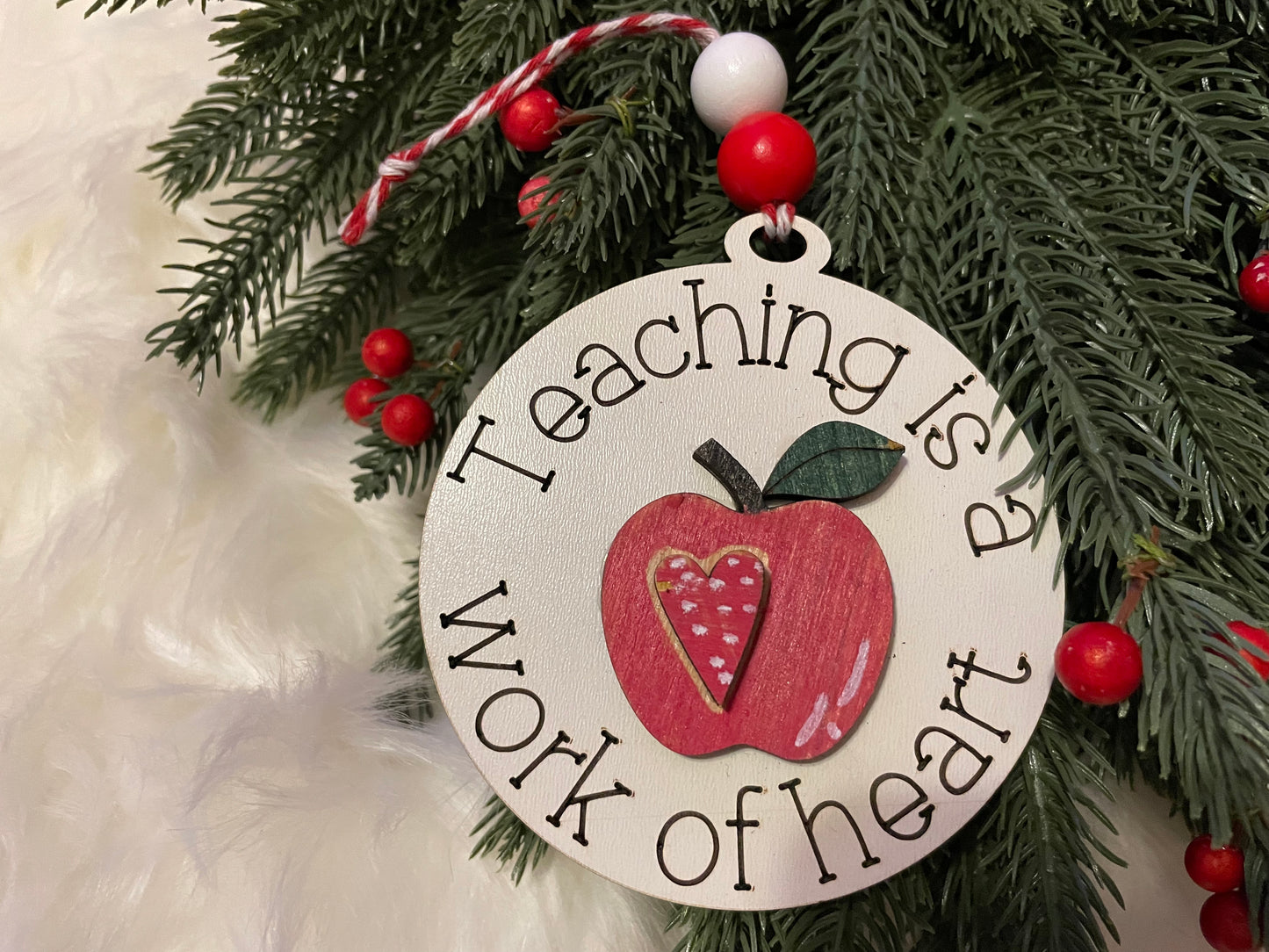 Ornament: Teaching is a Work of Heart