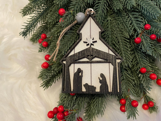 Ornament: Nativity Church