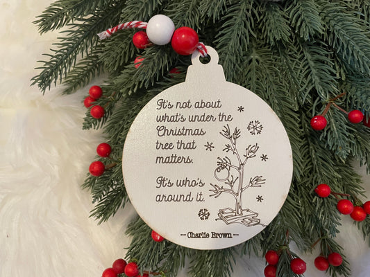 Ornament: Charlie Brown Tree