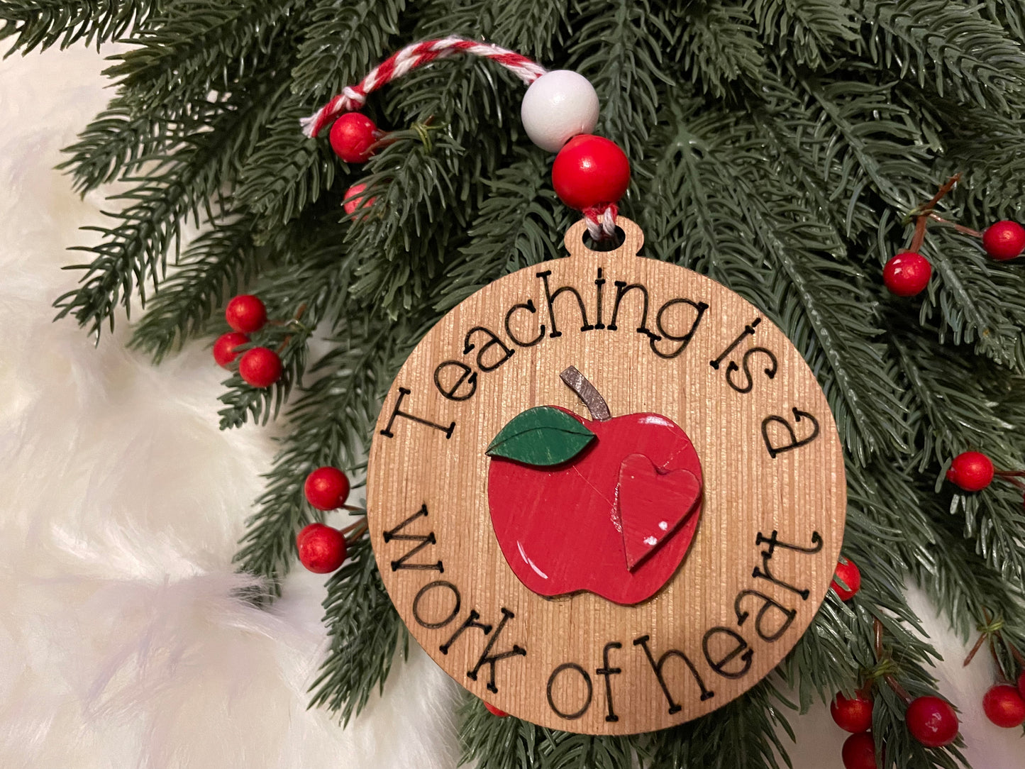 Ornament: Teaching is a Work of Heart