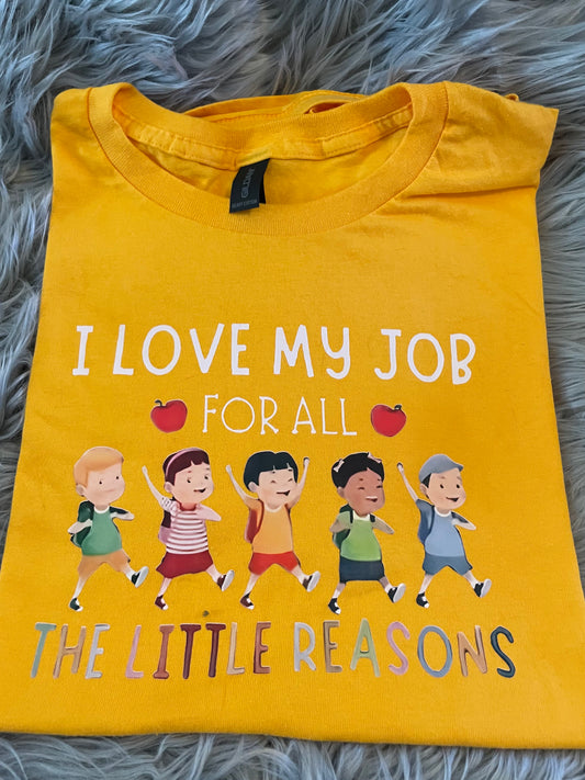 ✨I Love My Job…: Adult T-Shirt