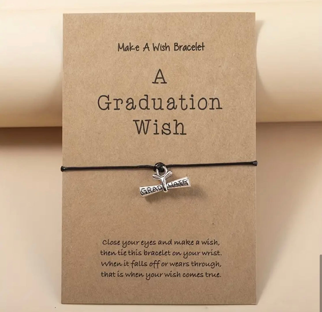 Wish Bracelet: Graduation