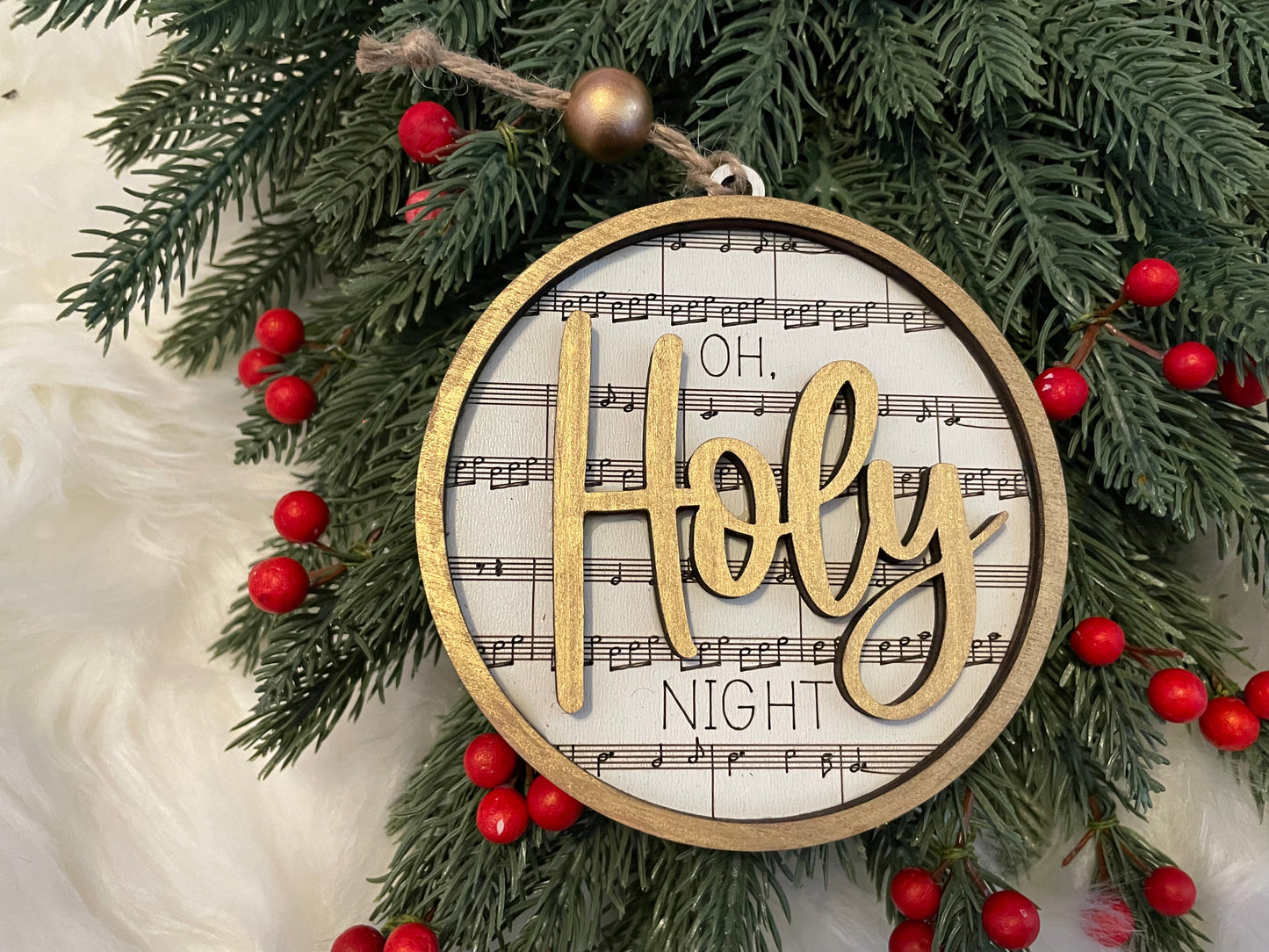 Lyric Ornament: Oh, Holy Night