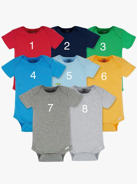 Onesie (Solid Color): Personalize It!