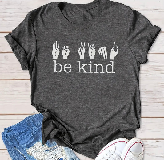 ✨Decal Only: Be Kind (Sign Language)