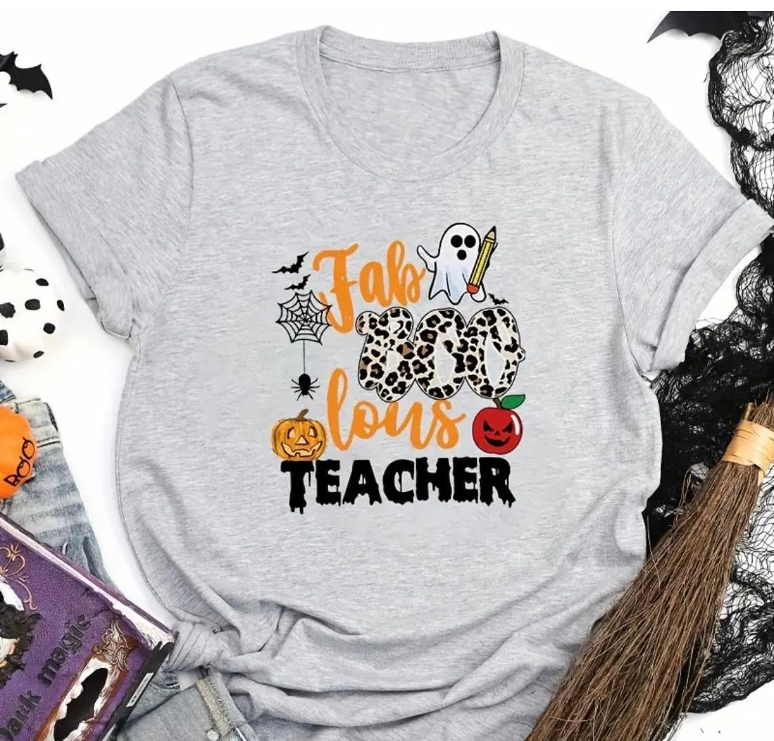✨Decal Only: Fab BOO Lous Teacher (Smaller Version)