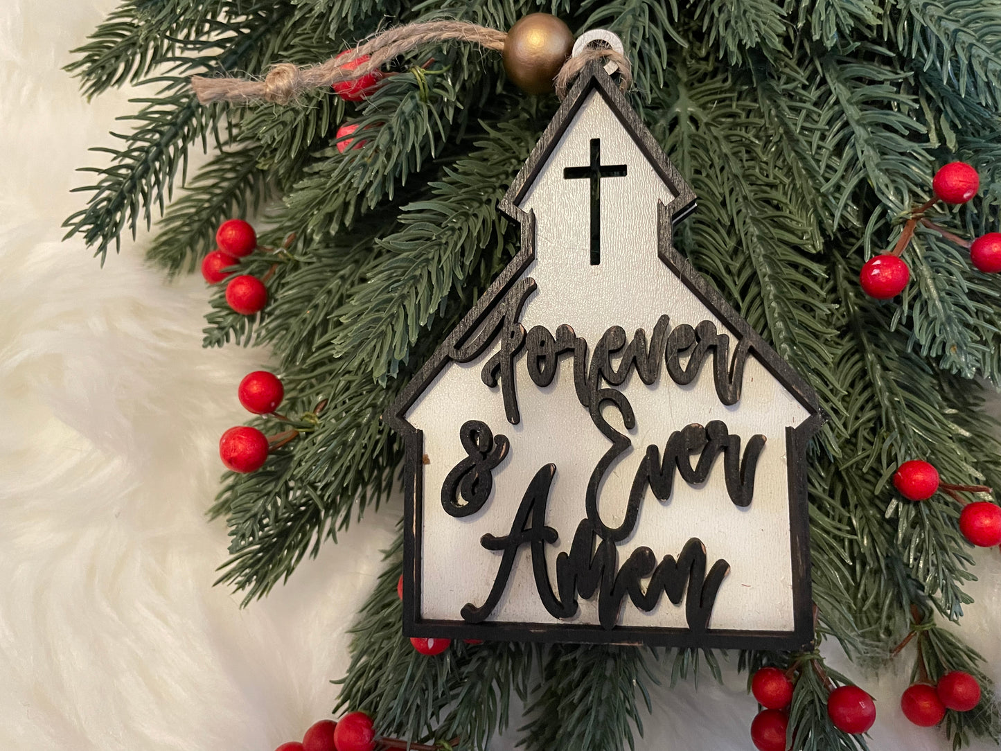 Ornament: Forever and Ever Amen Church