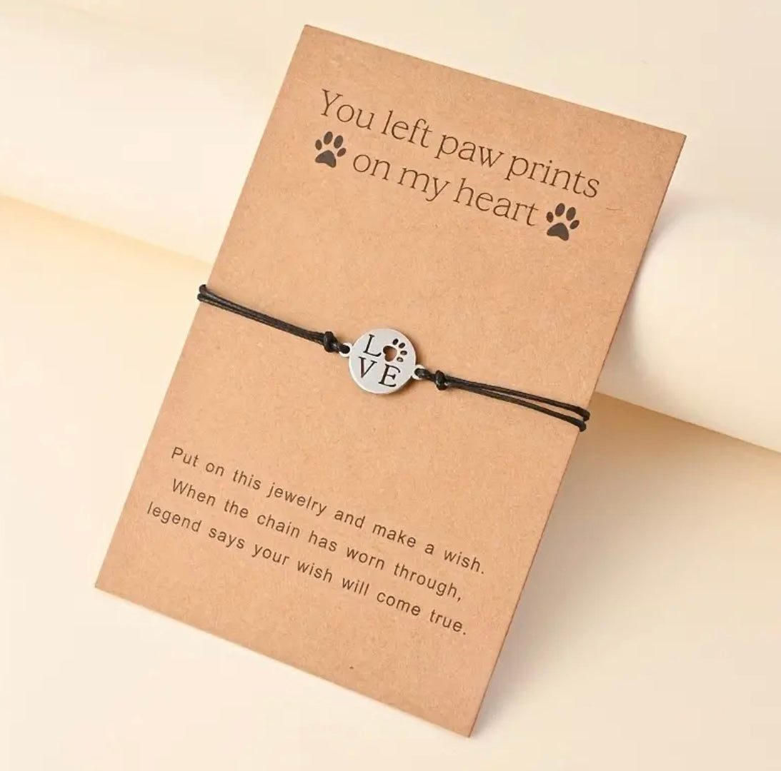 Wish Bracelet: Paw