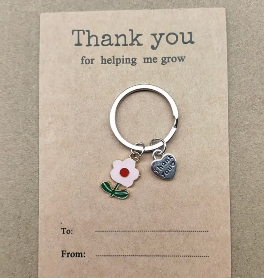 Keychain: Thank you for helping me grow!