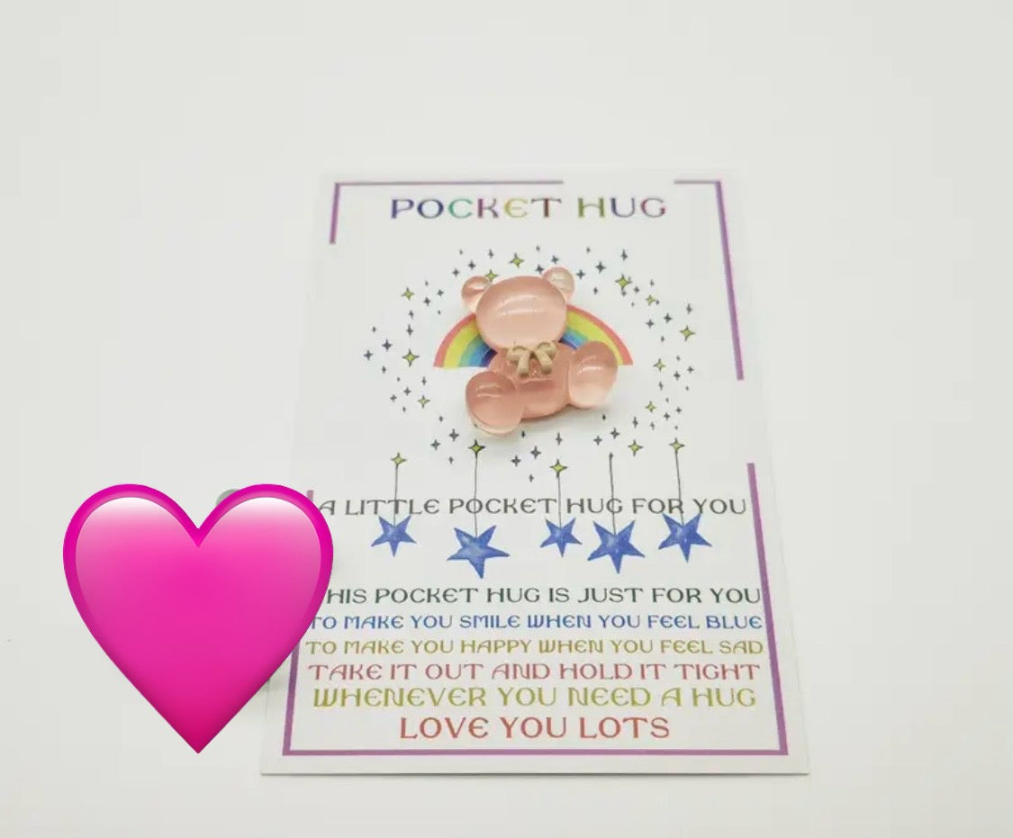 Pocket Hug:                           Many More Varieties Available! Click on the listing.