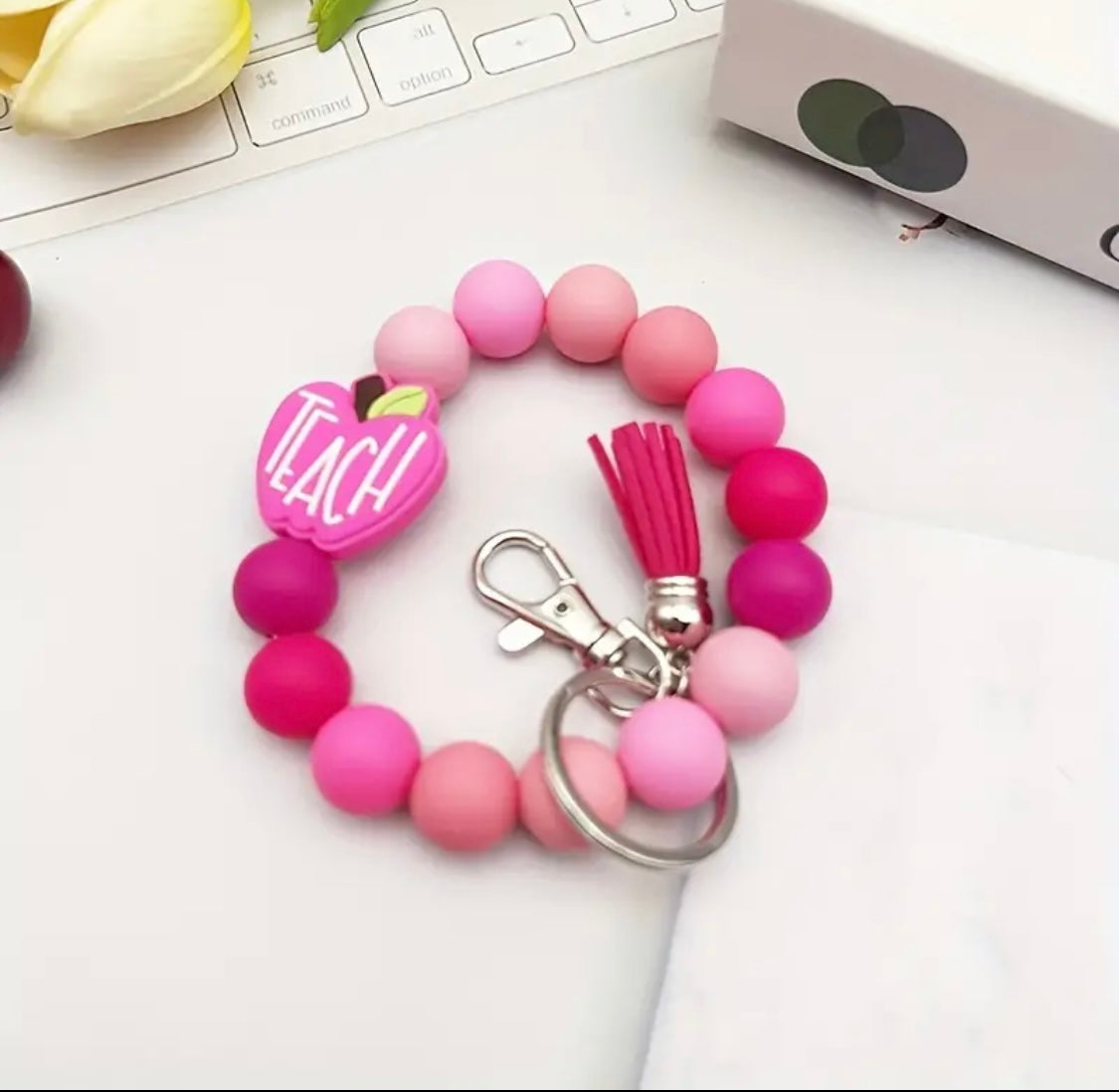 Keychain Bracelet: Teach