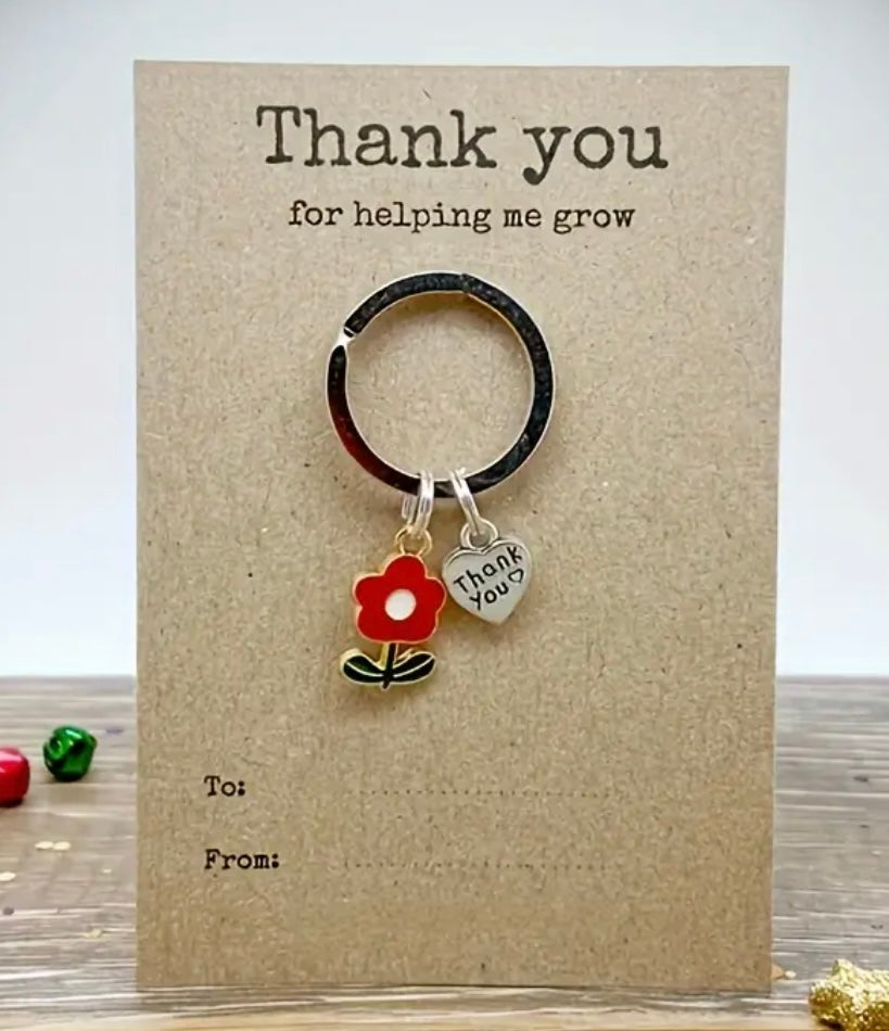 Keychain: Thank you for helping me grow!