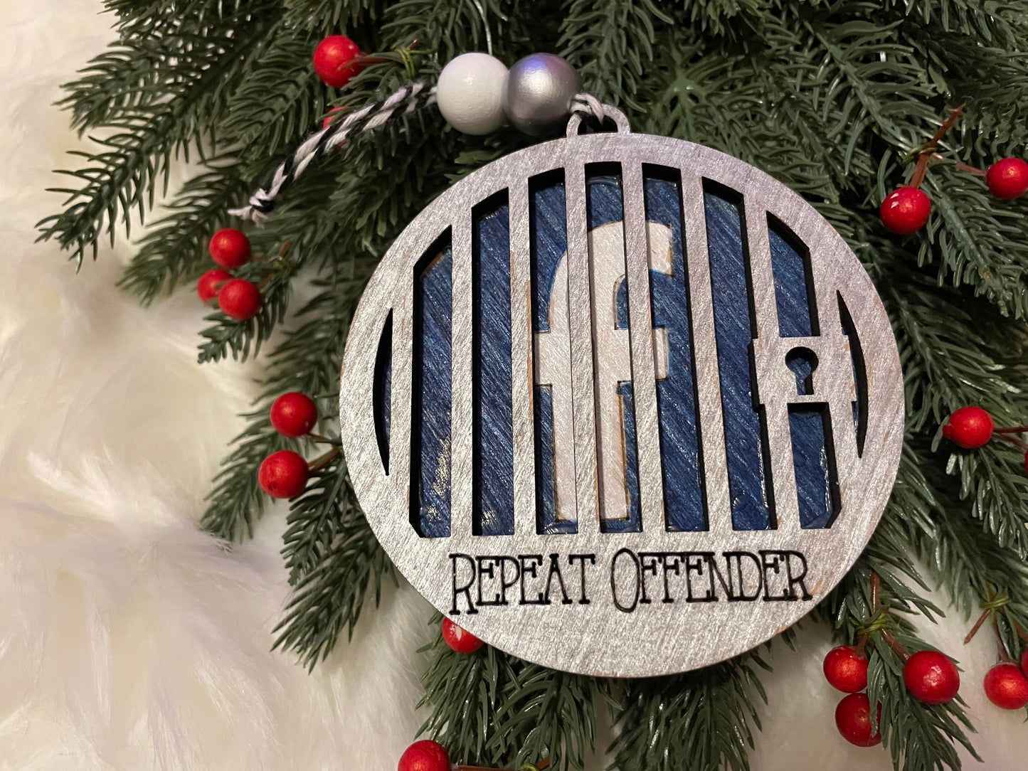 Ornament: Facebook Jail