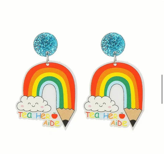 Earrings: Teacher Aide