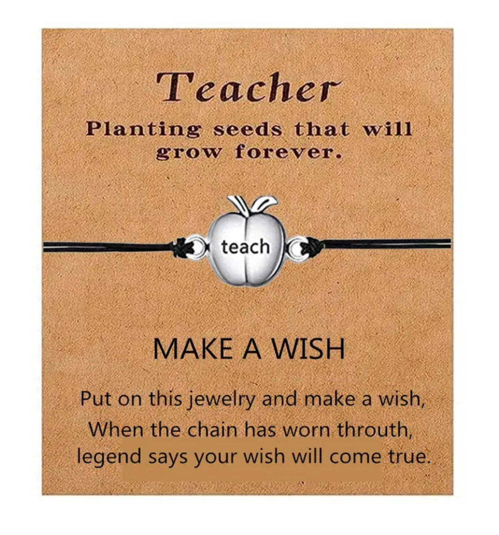 Wish Bracelet: Teacher