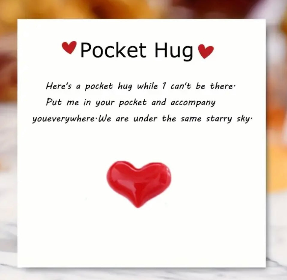 Pocket Hug:                           Many More Varieties Available! Click on the listing.