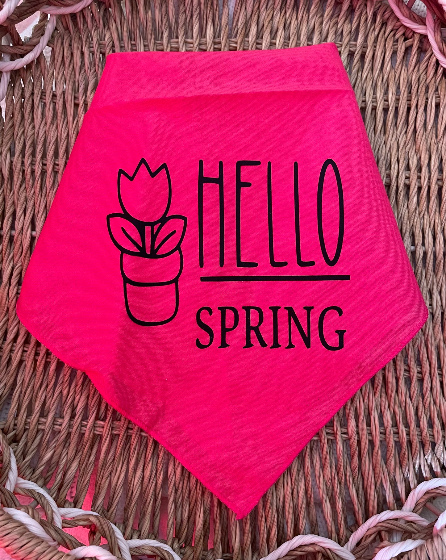 Pet Bandana: Easter/Spring