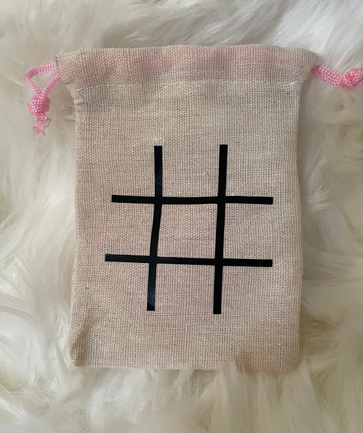 Valentine’s Day: Tic Tac Toe Sack (with erasers)