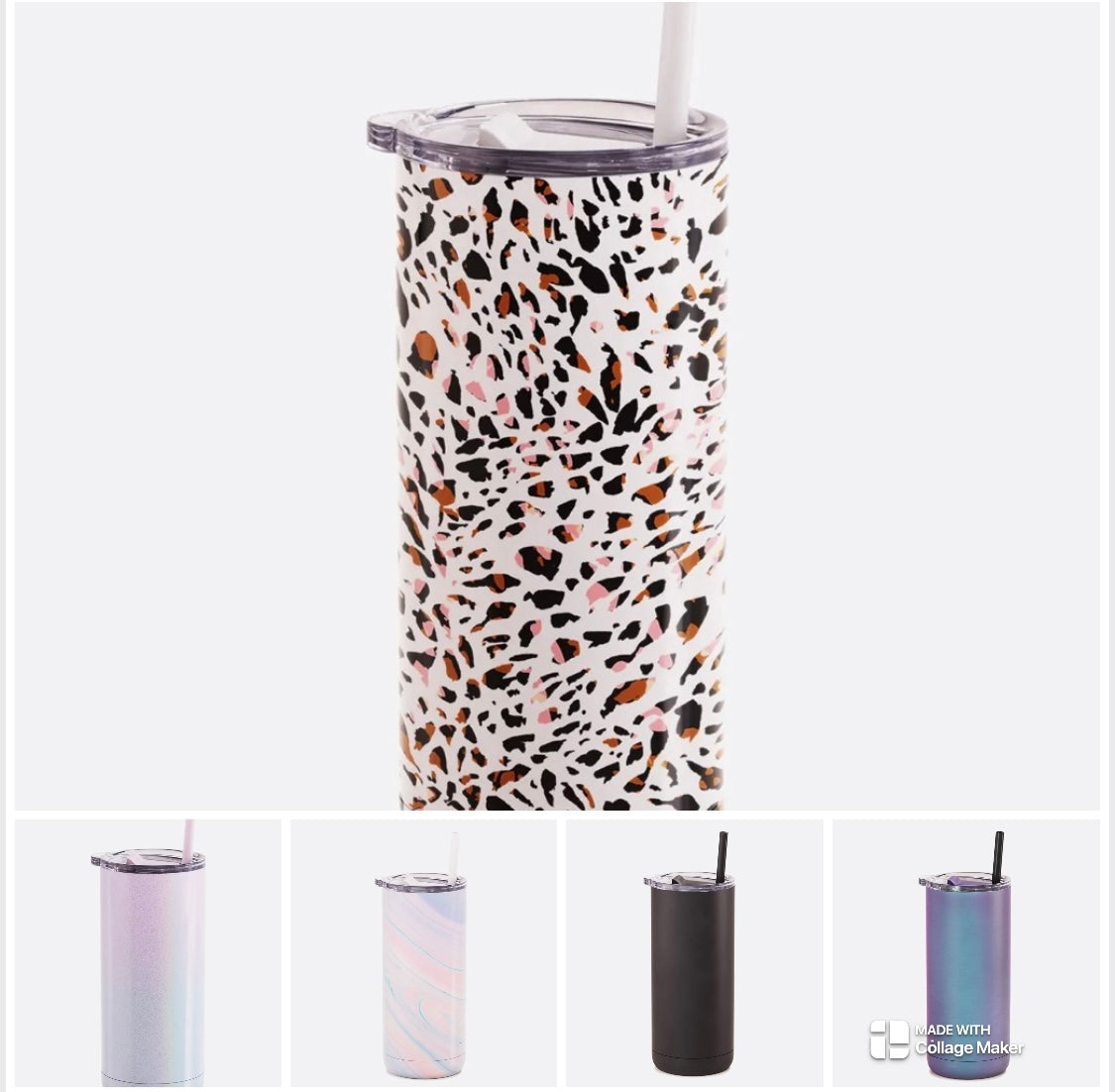 Tumbler: Stainless Steel 16 oz