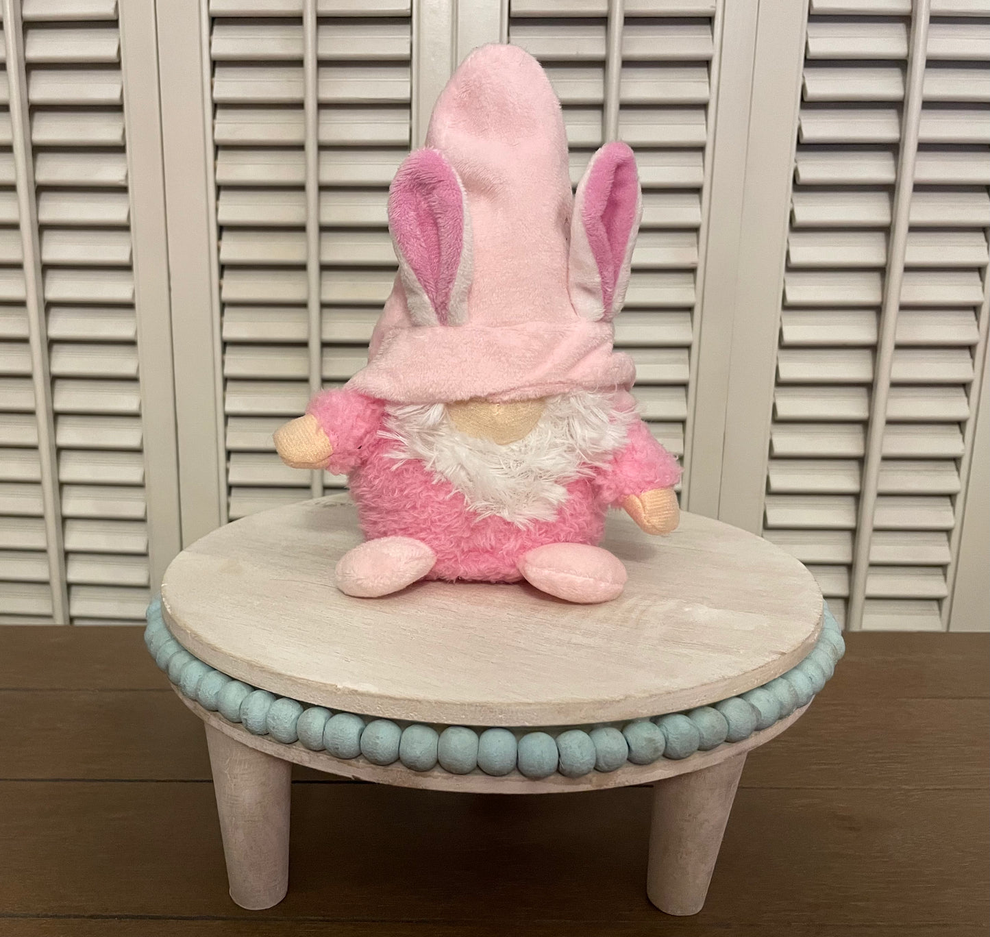 Easter: Small Bunny Gnome with Cream Nose/Hands