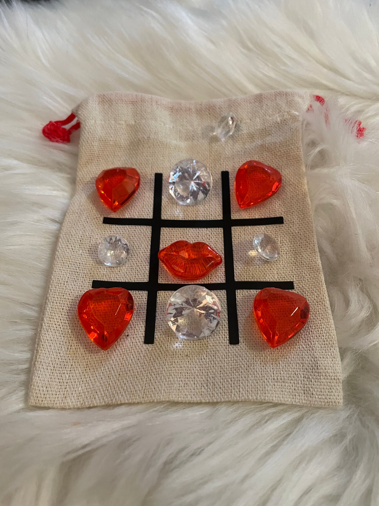 Valentine's Day: Tic Tac Toe Sack (with gems)