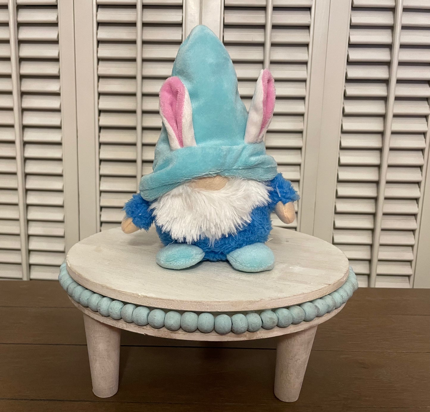 Easter: Small Bunny Gnome with Cream Nose/Hands