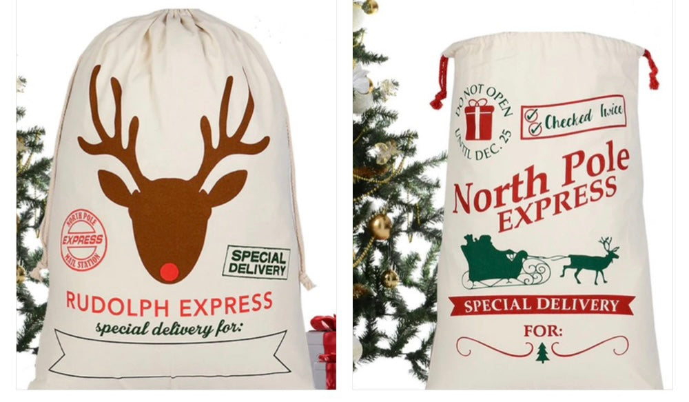 Christmas: Customizable Santa Sack