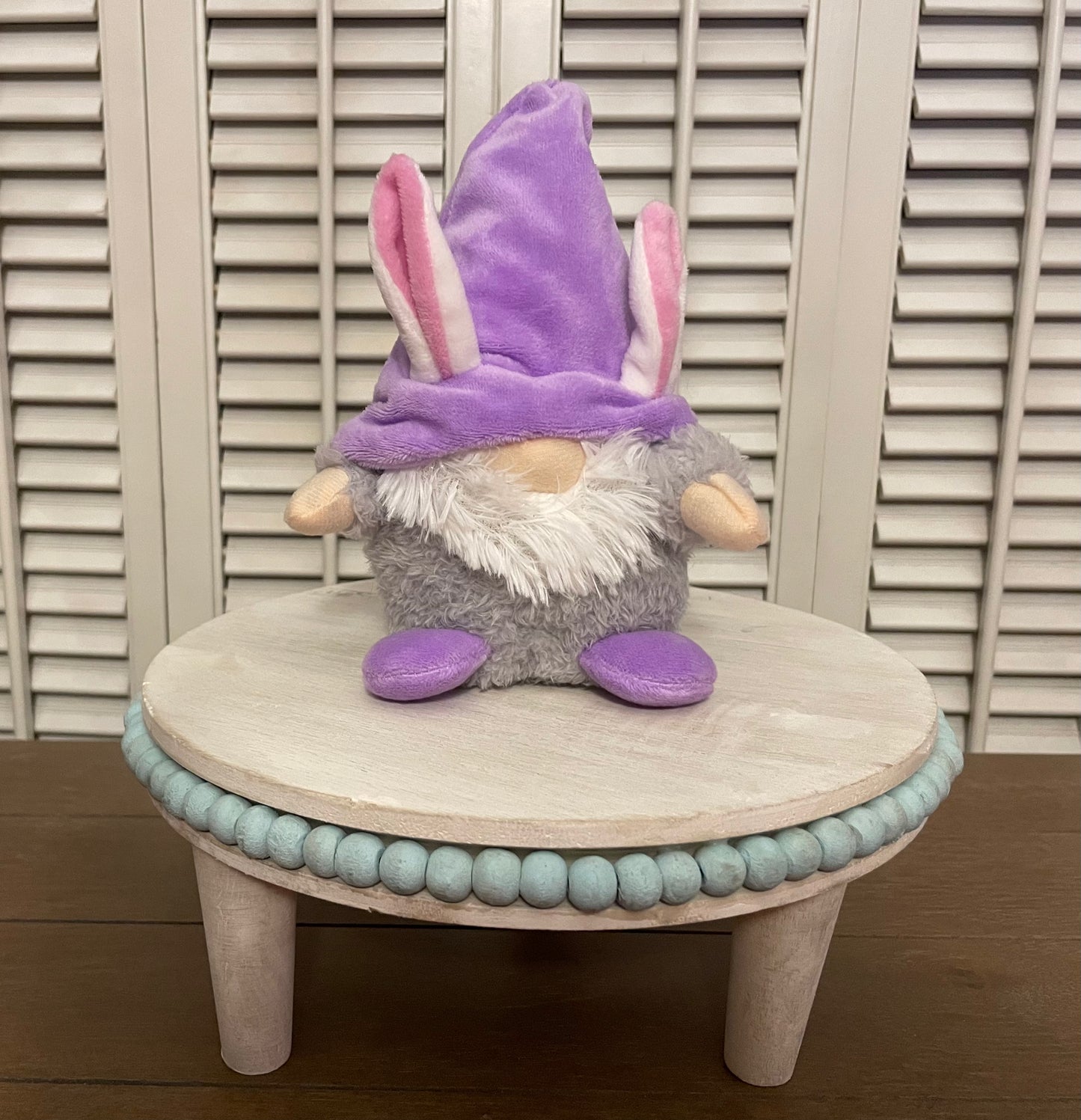 Easter: Small Bunny Gnome with Cream Nose/Hands